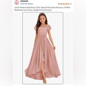 Elegant Pink Kids Dress